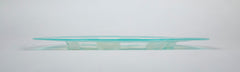 A Signed Tiffany Favrile Pastel Glass Plate