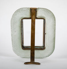A Mid-Century Italian Barovier & Toso Swirled Glass Picture Frame