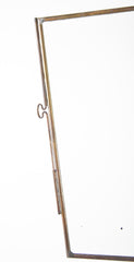 A Patinated Brass Lantern