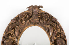 Italian Baroque or Rococo Carved Frame with Mirror