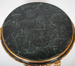 Late 18th Century Continental Marble Top Two Tier Gueridon