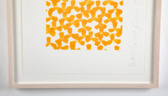 "Wallflowers" Serigraph of Flowers by Donald Sultan