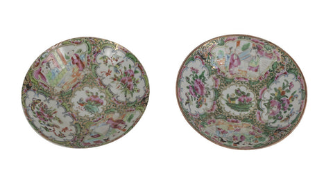 Pair of 18th Century Chinese Export Bowls