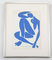 Henri Matisse Supervised Lithograph from his Original Cut Paper Maquette