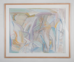 Charcoal Pastel Painting by Roselyn Karol Ablow, Boston MA