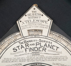 1906 Barritt Serviss Star & Planet Finder