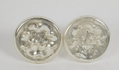Pair of Mercury Glass Tiebacks