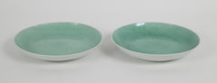Two 19th Century Chinese Green Celadon Plates