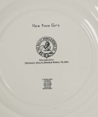 Six Copeland Spode Plates of the U.S. Naval Academy