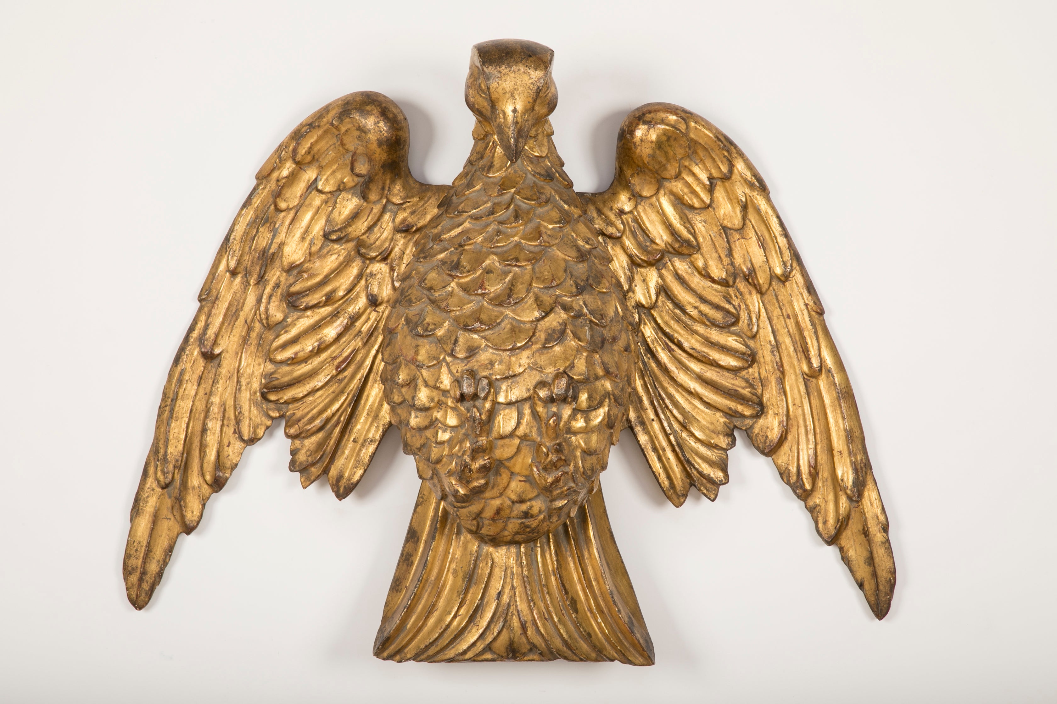 American Carved Gilt Wood Eagle