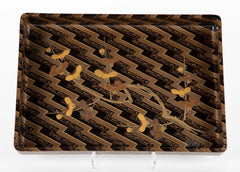 A 19th Century Japanese Kimono Tray