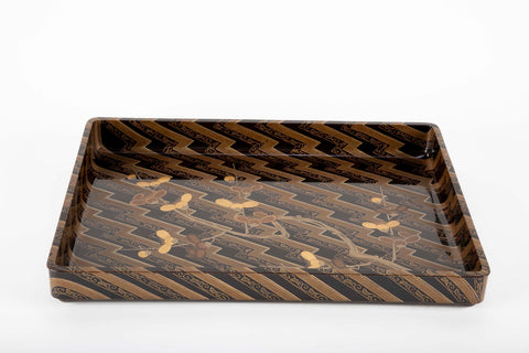 A 19th Century Japanese Kimono Tray