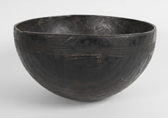 A 19th Century Carved Wood Food Bowl from Chad