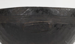 A 19th Century Carved Wood Food Bowl from Chad