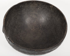 A 19th Century Carved Wood Food Bowl from Chad