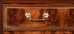 Pair of French Directoire Marble Top Commodes