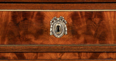 Pair of French Directoire Marble Top Commodes