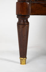Pair of French Directoire Marble Top Commodes