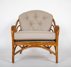 A Five Piece French Suite of Bamboo Furniture