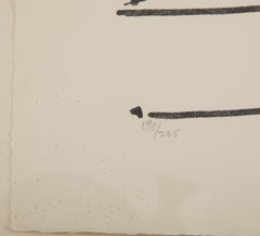 Robert Motherwell, "Untitled" Lithograph