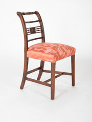 Set of Four Regency Mahogany Side Chairs