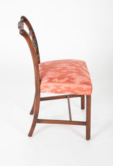 Set of Four Regency Mahogany Side Chairs