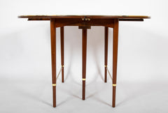 Paul McCobb Connoisseur Collection Mahogany & Brass Dining Table