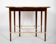 Paul McCobb Connoisseur Collection Mahogany & Brass Dining Table