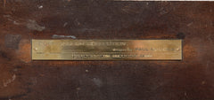 Paul McCobb Connoisseur Collection Mahogany & Brass Dining Table