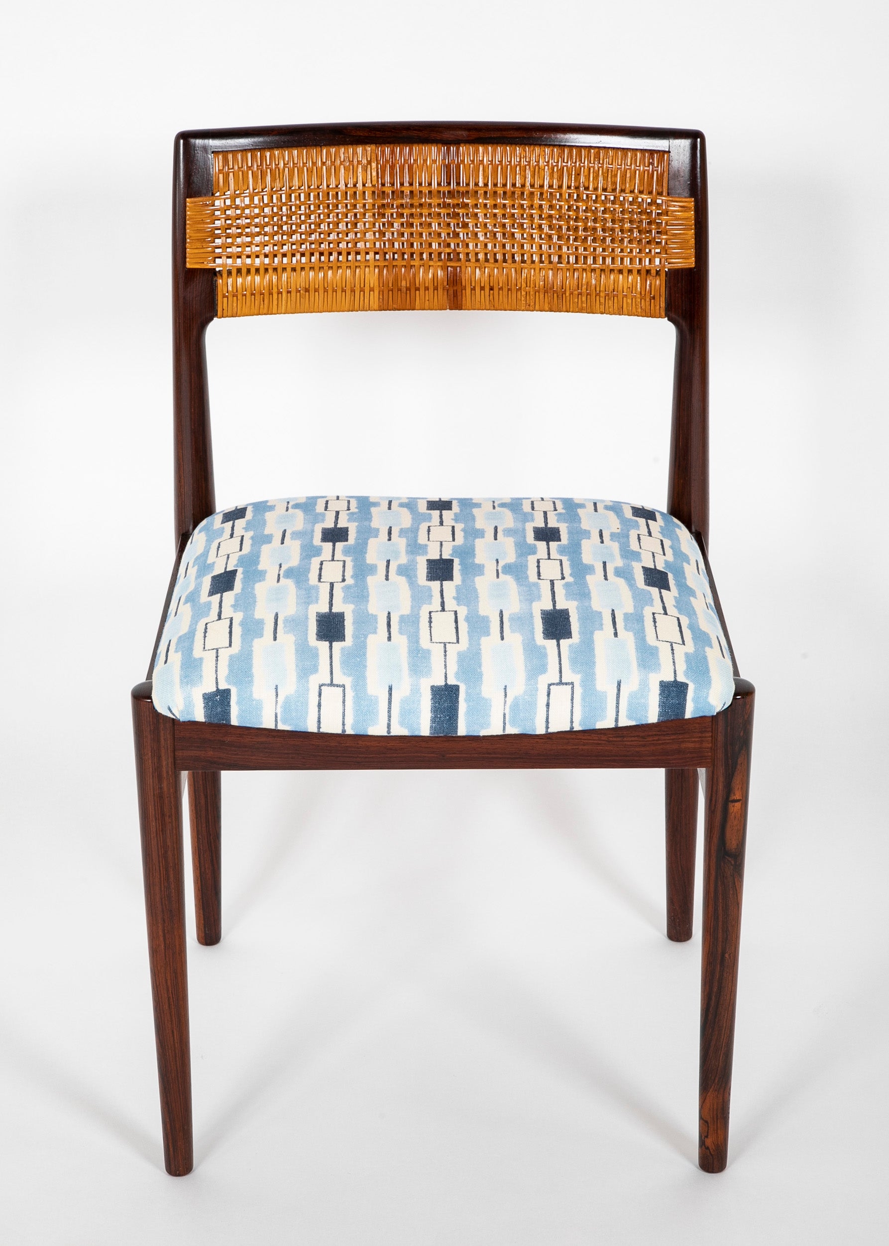 Set of Eight Dining Chairs by Erik Wortz
