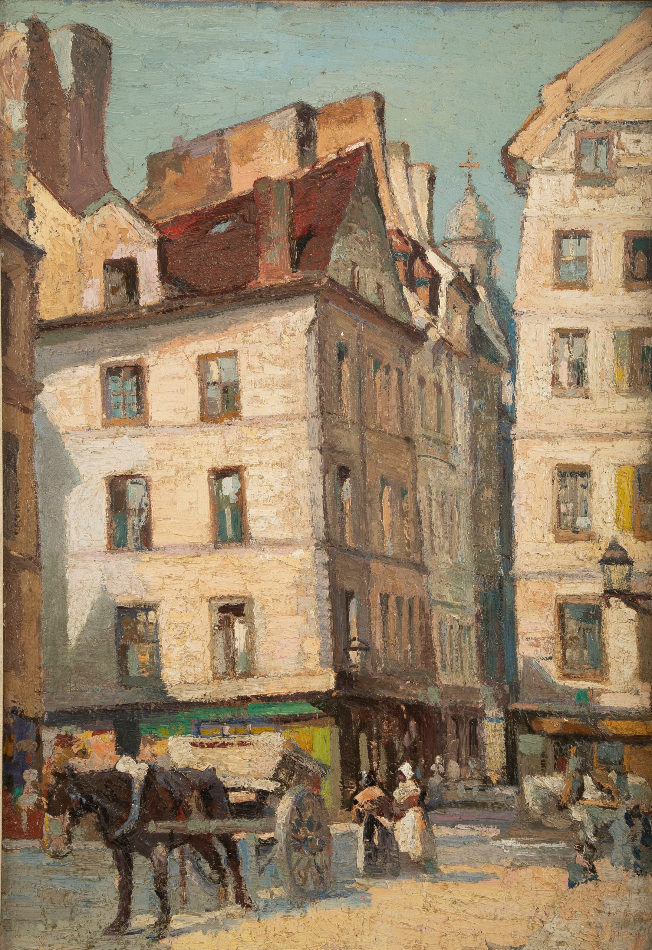 French Impressionist Painting by Achille-Abel Darras