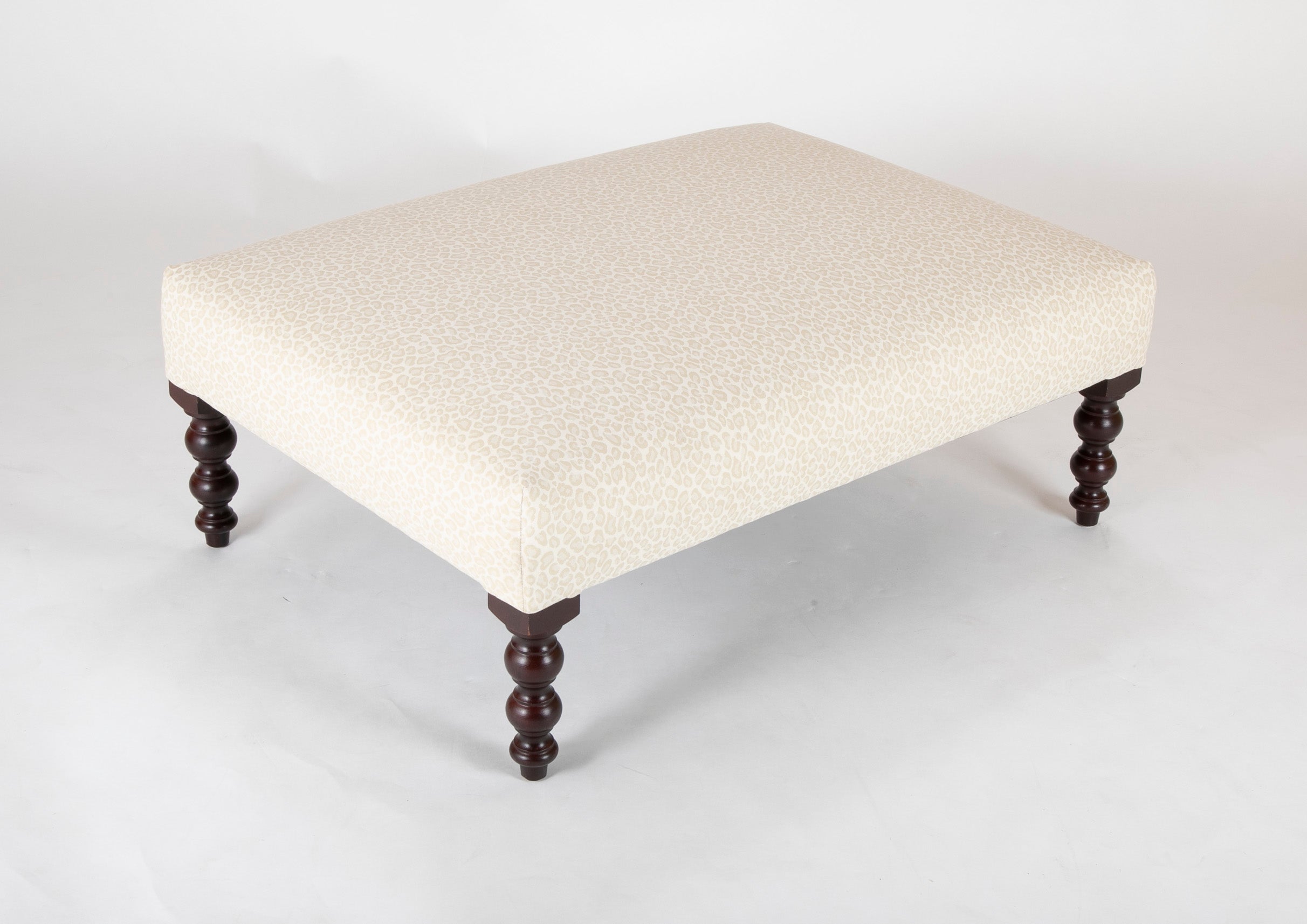 George Smith Empire Style Upholstered Ottoman