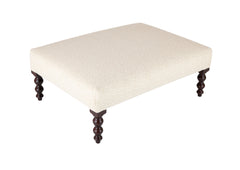 George Smith Empire Style Upholstered Ottoman