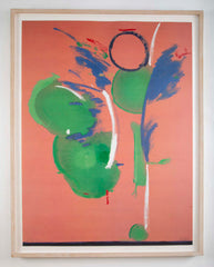 Silkscreen and Offset Lithograph by Helen Frankenthaler Titled Mary Mary