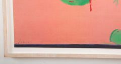 Silkscreen and Offset Lithograph by Helen Frankenthaler Titled Mary Mary