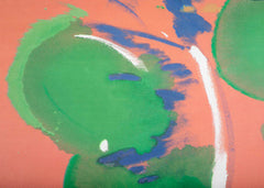 Silkscreen and Offset Lithograph by Helen Frankenthaler Titled Mary Mary
