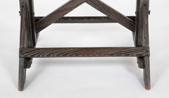 Vintage Drafting Table in Cerused Oak