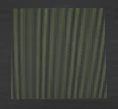 Sol Lewitt Screen Print from "Lines in 2 Directions in 5 Colors"  Black