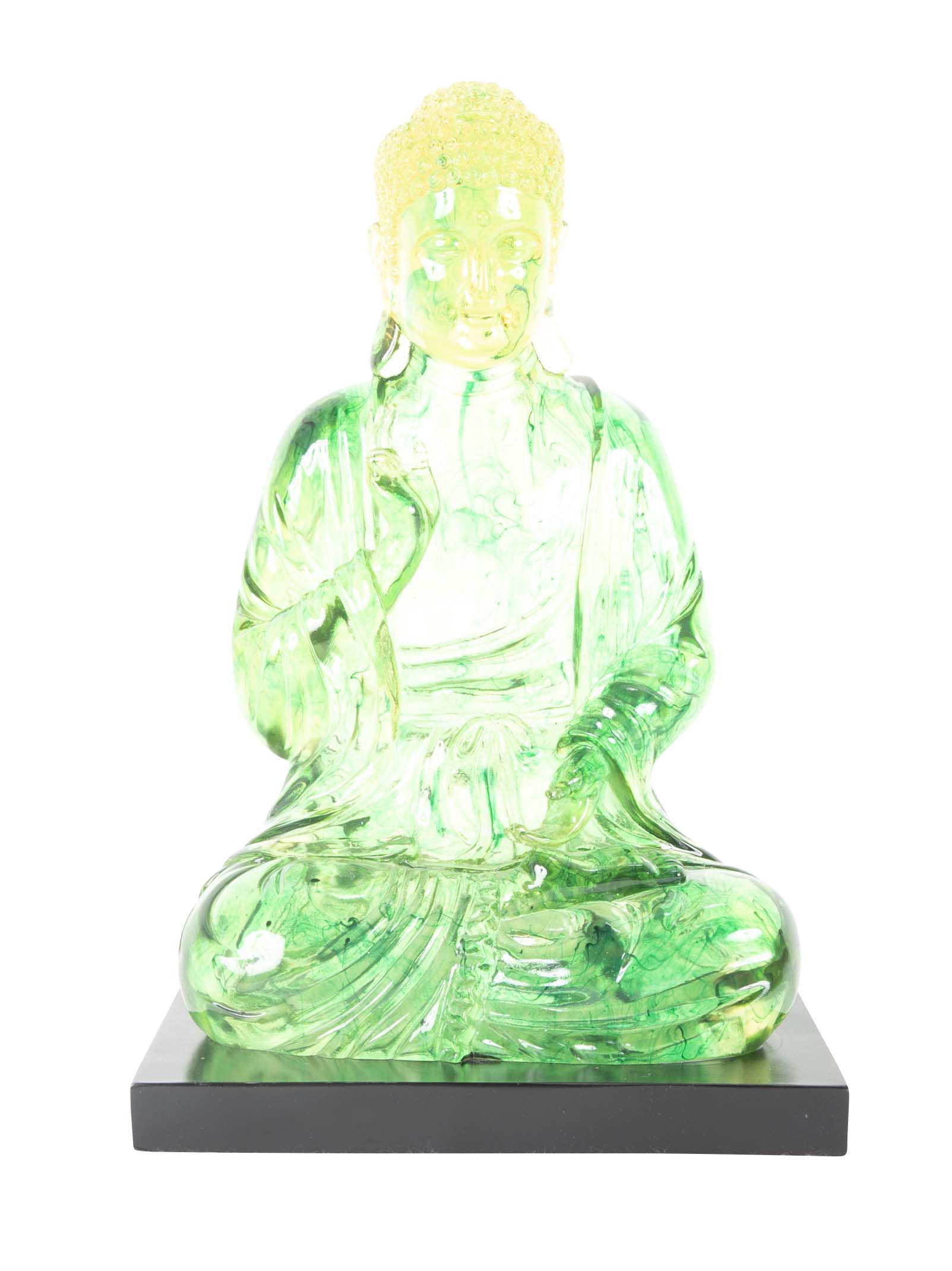 Mid-Century Resin Buddha