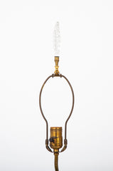 Pair of Scarpa & Venini Murano glass lamps
