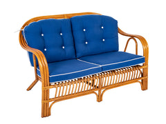 A Mid-Century French Rattan Sofa