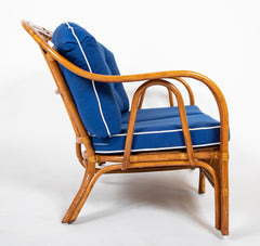 A Mid-Century French Rattan Sofa