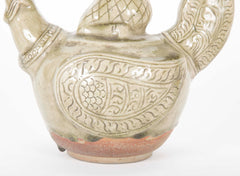 Sawangholok - Celadon Angsa Shaped (Goose) Ewer