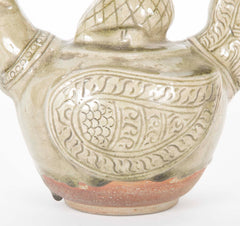 Sawangholok - Celadon Angsa Shaped (Goose) Ewer