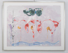 Serigraph by Helen Frankenthaler titled "Aerie". 2009