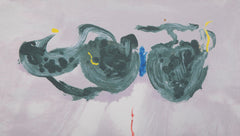 Serigraph by Helen Frankenthaler titled "Aerie". 2009
