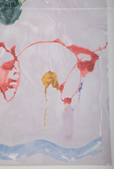 Serigraph by Helen Frankenthaler titled "Aerie". 2009