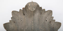 Carved and Painted Wood Architectural Element in the Form of a Mask