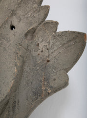 Carved and Painted Wood Architectural Element in the Form of a Mask