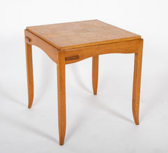 Oak Games Table Designed by Victor Courtray
